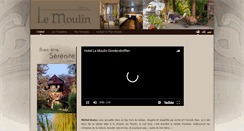 Desktop Screenshot of hotellemoulin.com